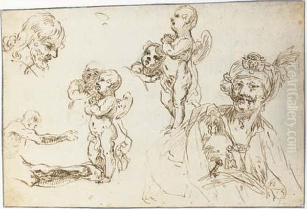 Etudes De Putti - view 1