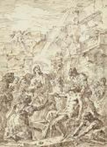 The Raising Of Lazarus - view 1