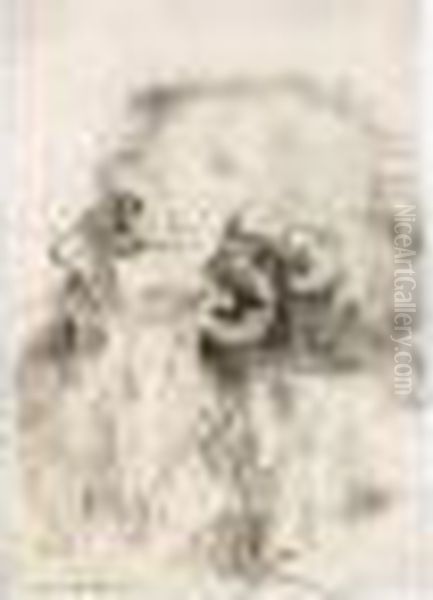 Head Of A Bearded Old Man - view 1