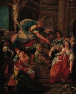 Esher Swooning Before Ahasuerus