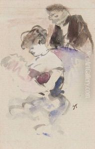 La Loge by Jean-Louis Forain