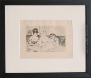 Cafe Close by Jean-Louis Forain