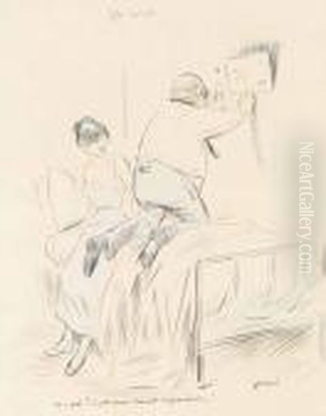 Personnages, Scene Galante - view 1