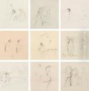Esquisses by Jean-Louis Forain
