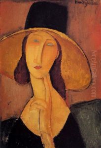 Portrait of a Woman with Hat