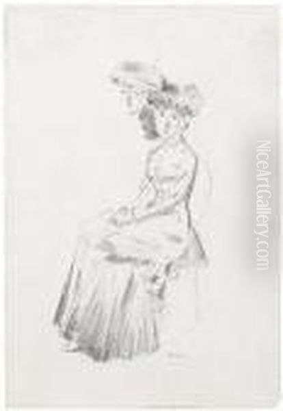 A Study Of Ayoung Woman With A Book - view 1