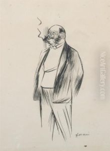 Man Smoking Cigar