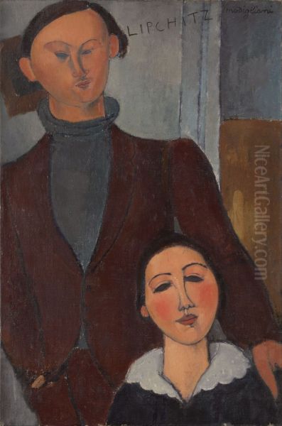Jacques Lipchitz and His Wife - view 1