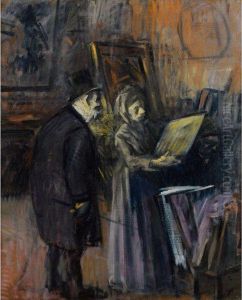 La Femme Aux Estampes
