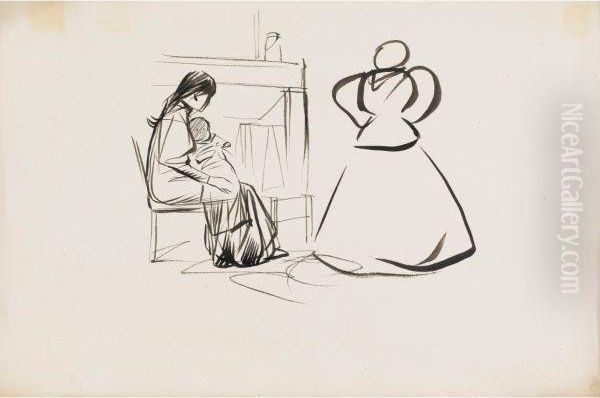 Mere Et Son Enfant - view 1