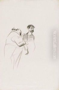 Le Bon Conseil by Jean-Louis Forain