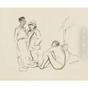 Moeurs Coloniales by Jean-Louis Forain