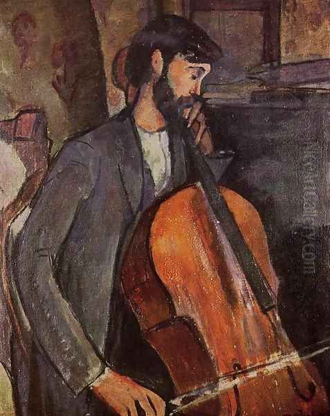 The Cellist - view 1