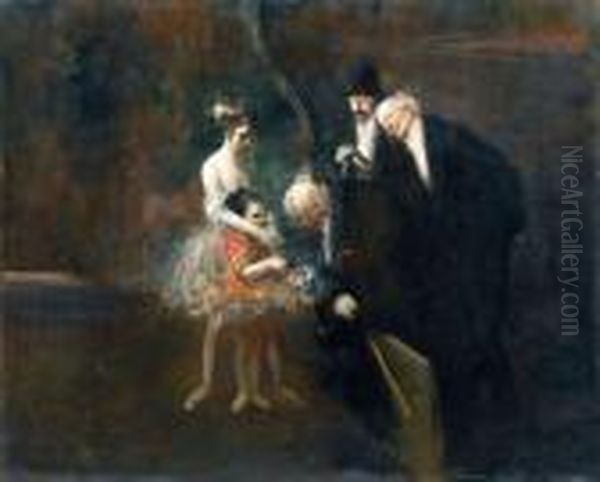 Les Danseuses Et Abonnes A L'opera - view 1