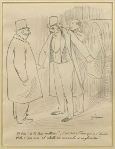 "eh Bien! Et Tu Teur Millions?" by Jean-Louis Forain