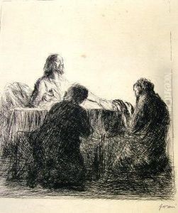 Lafraction Du Pain by Jean-Louis Forain