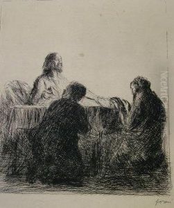 La Fraction Du Pain by Jean-Louis Forain