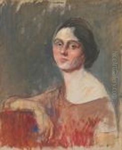 Tete De Femme by Jean-Louis Forain