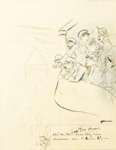 Au Paradis, Journal Amusant by Jean-Louis Forain