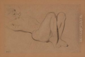 Nudo Di Donna Sdraiata by Jean-Louis Forain