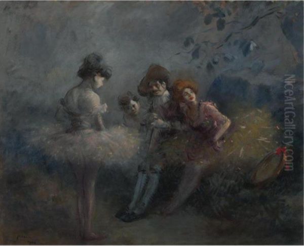 The Dancers From "la Comedie" - view 1