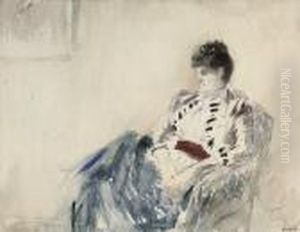 Femme Assise by Jean-Louis Forain