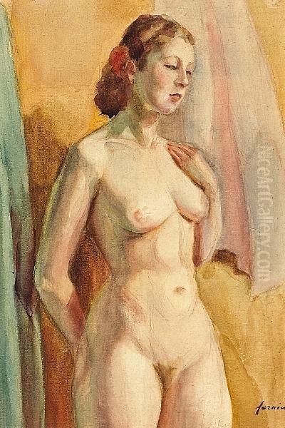 A Study Of A Female Nude - view 1