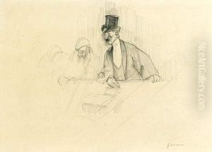 Jour De Paye by Jean-Louis Forain