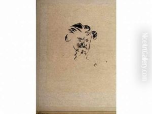 Tete D'expression by Jean-Louis Forain