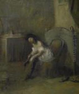 Danseuse S'habillant by Jean-Louis Forain
