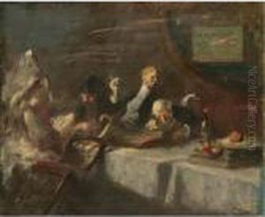 Une Nuit Chez Maxim's by Jean-Louis Forain