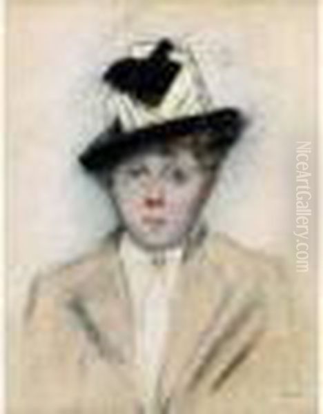 Femme Au Chapeau - view 1