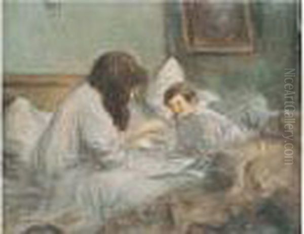 Le Lever (madame Forain Et Son Fils Jean-loup), 1896-1897. - view 1