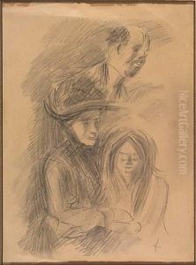 Etude De Deux Femmes Et Un Avocat