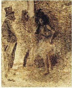 Dans Les Coulisses, Etude by Jean-Louis Forain