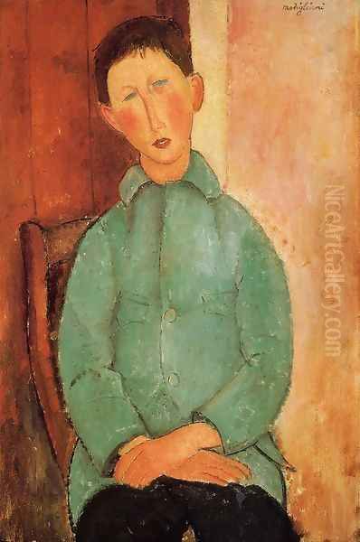 Boy in a Blue Shirt - view 1