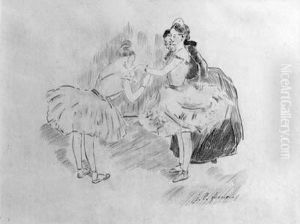 Les Danseuses by Jean-Louis Forain