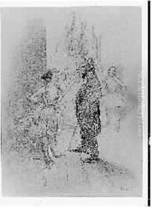 Les Coulisses De L'opera. by Jean-Louis Forain