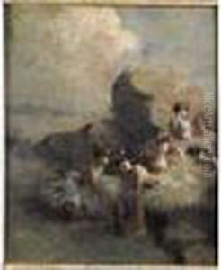 Le Repos Du Ballet by Jean-Louis Forain