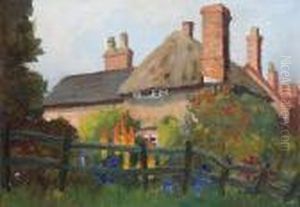 The Artist's Garden by Stanhope Alexander Forbes