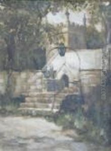 Sancreed Church. by Stanhope Alexander Forbes