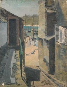 The Road To The Harbour by Stanhope Alexander Forbes