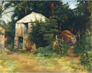 The Pigeon Loft by Stanhope Alexander Forbes