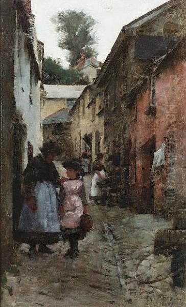 Street In Newlyn - view 1