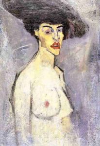 Nude with Hat