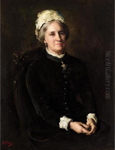 Portrait Of Mrs Richard Knowles - view 1