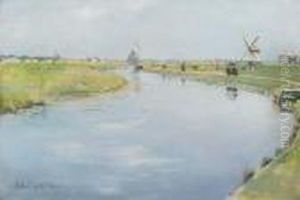 A Dutch River Landscape A Dutch River Landscape