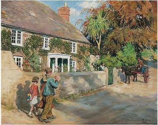 An Old Cornish Manor - view 1