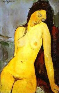 Seated Nude by Amedeo Modigliani