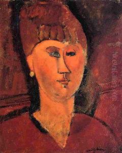 Head of Red-Haired Woman by Amedeo Modigliani